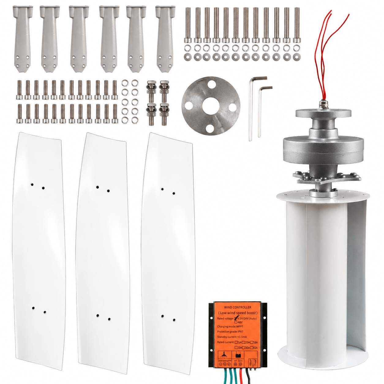 Vertical Axis Wind Turbine Generator